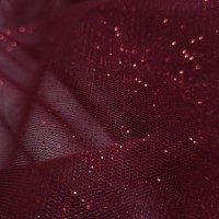 Фатин Металлик - цвет бордо 