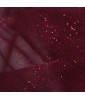 Фатин Металлик - цвет бордо 