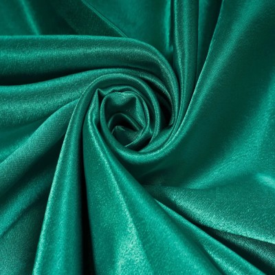 Креп-Сатин (креп-атлас) - цвет изумрудный Креп-Сатин (креп-атлас) - цвет изумрудный