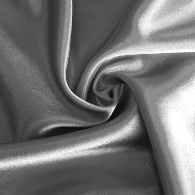 Креп-Сатин (креп-атлас) - цвет стальной Креп-Сатин (креп-атлас) - цвет стальной