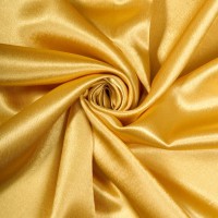 Креп-Сатин (креп-атлас) - цвет золотой