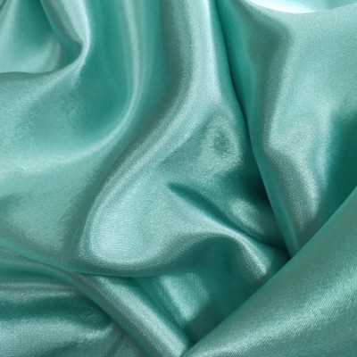 Креп-Сатин (креп-атлас) - цвет мятный