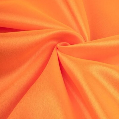 Креп-Сатин (креп-атлас) - цвет оранжевый