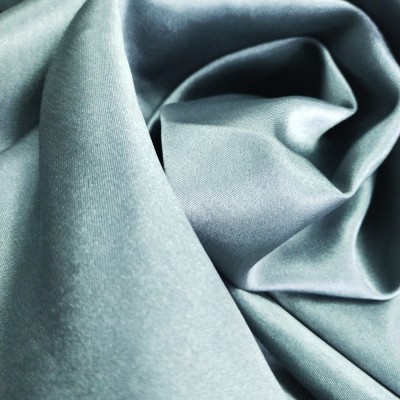 Креп-Сатин (креп-атлас) - цвет серо-зеленый Креп-Сатин (креп-атлас) - цвет серо-зеленый