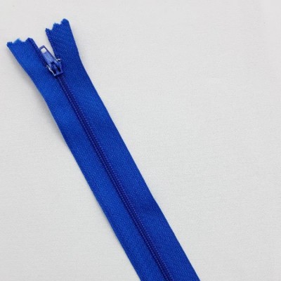 Молния простая неразъемная васильковая, 20 см, 5 шт