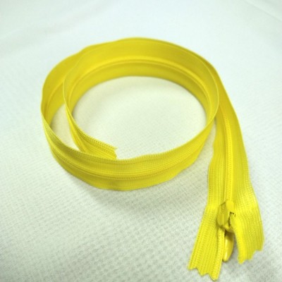 Молния потайная платетльная неразъемная цвет желтый