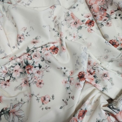 Ниагара - цвет кремовый с цветами