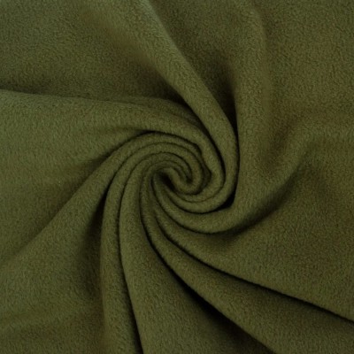 Флис двухсторонний, плотность 280 г/м2, цвет хаки