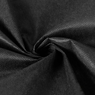 Флизелин клеевой - цвет черный