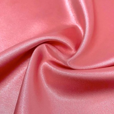 Сатин-стрейч коралловый Сатин-стрейч коралловый