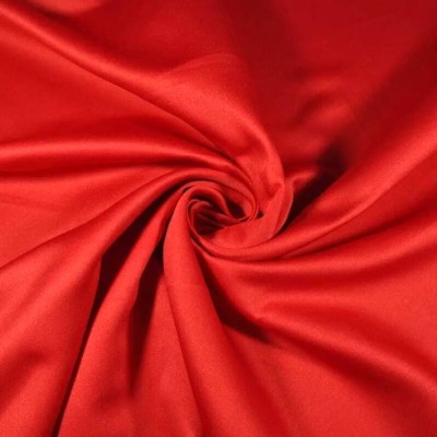 Сатин-стрейч красный Сатин-стрейч красный