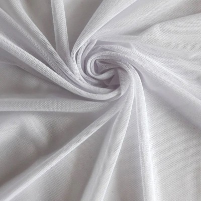 Сетка стрейч цвет белый Сетка стрейч цвет белый