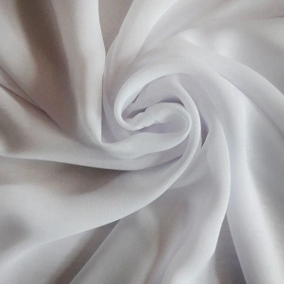 Шифон - цвет белый