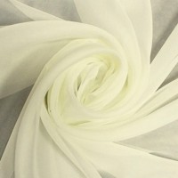 Шифон - цвет кремовый