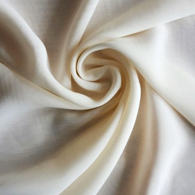 Шифон - цвет кремовый