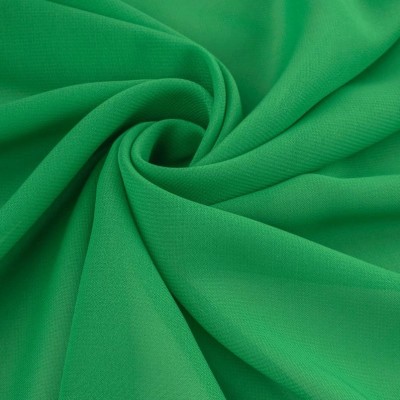 Шифон - цвет зеленый